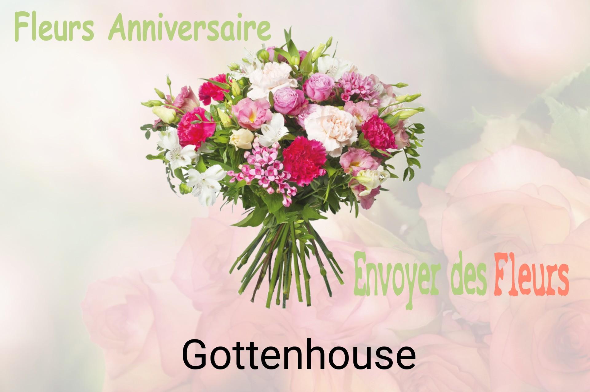 Bouquet de fleurs d’anniversaire livré à Gottenhouse