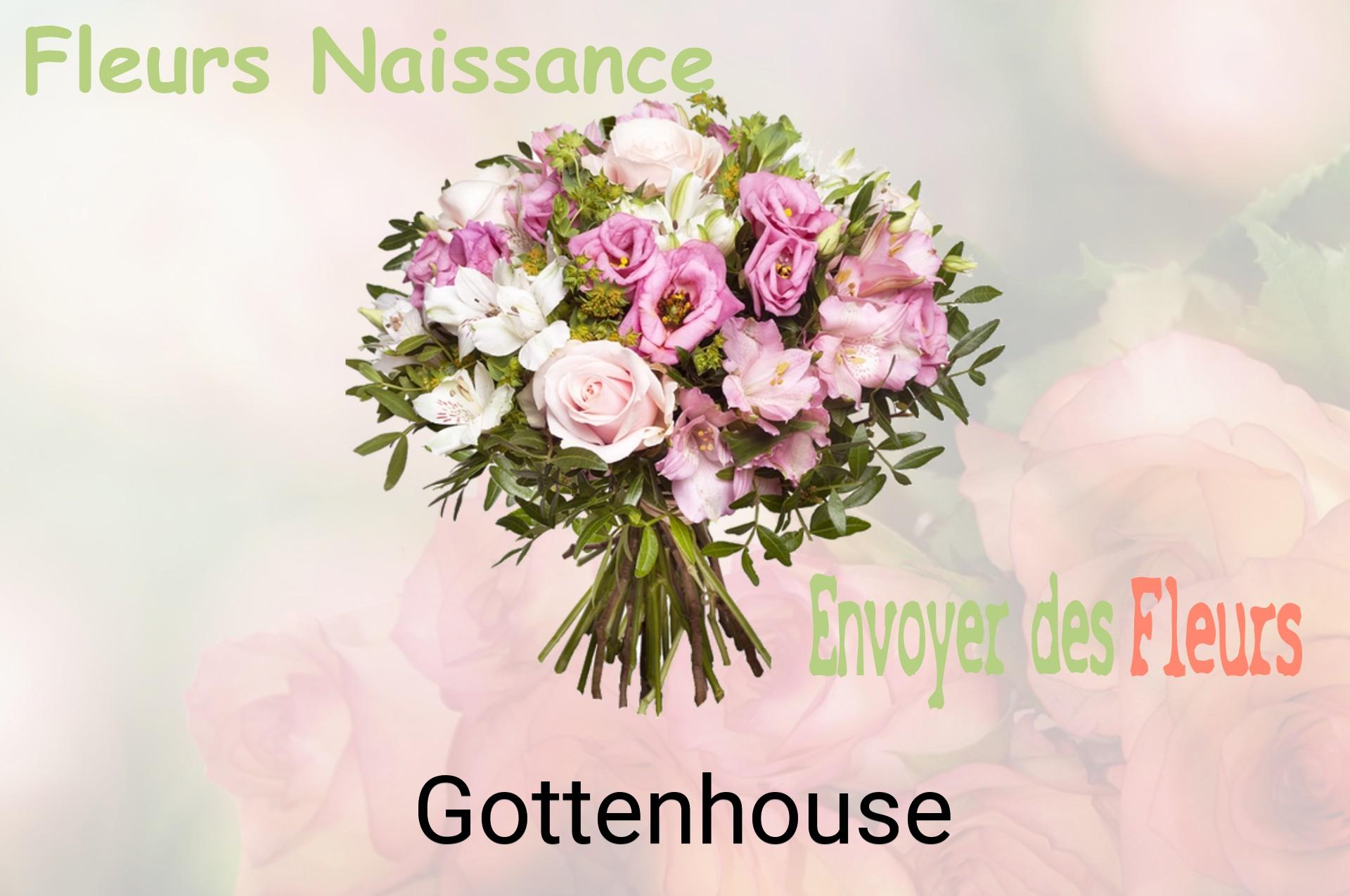 Bouquet de fleurs de naissance livré à Gottenhouse